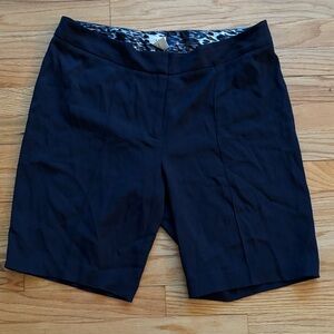 Cache Women's Navy Bermuda Shorts